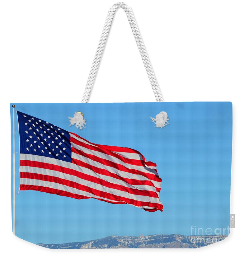 Mountain Weekender Tote Bag featuring the photograph Glory on the mountain by Robert WK Clark