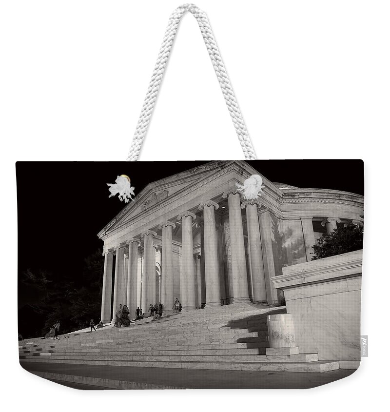 Union Station Weekender Tote Bag featuring the photograph God Who Gave Us Life Gave Us Liberty by Lucinda Walter
