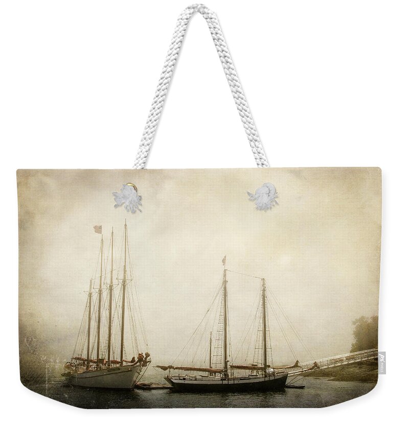Sailing Weekender Tote Bag featuring the photograph Going Sailing by Cindi Ressler