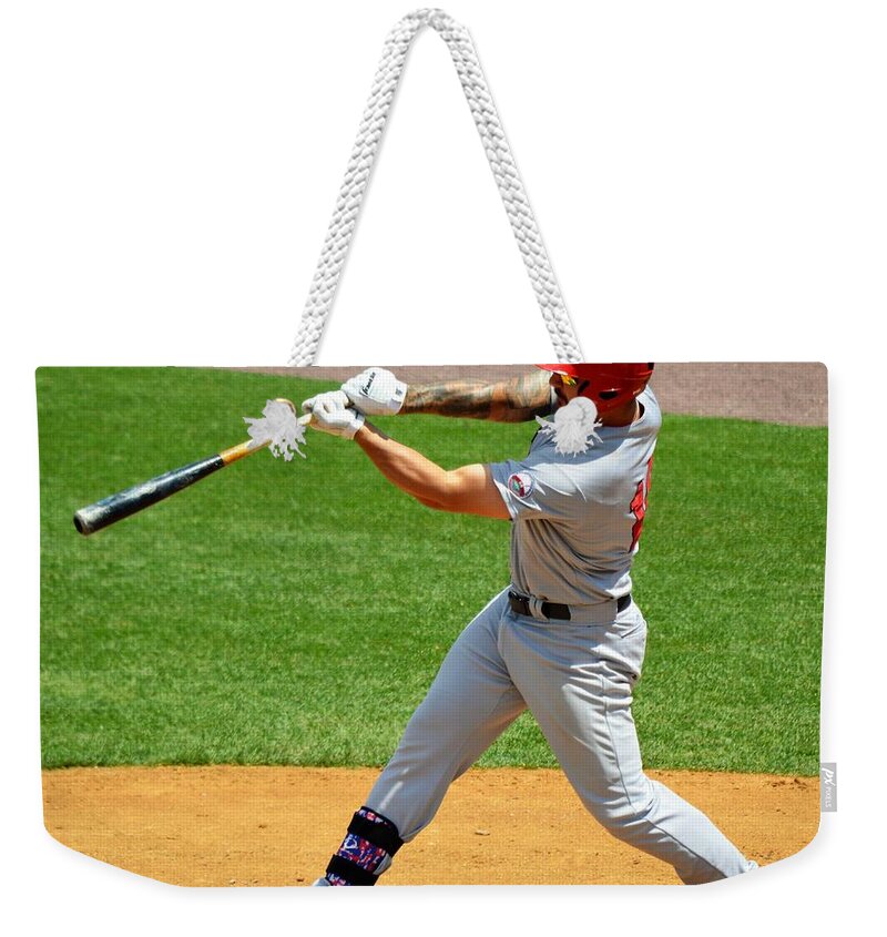 Sports Weekender Tote Bag featuring the photograph Got it by Charles HALL