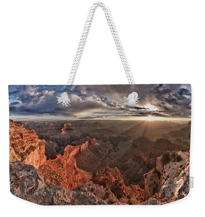 America Weekender Tote Bag featuring the photograph Grand Canyon II by Andreas Freund