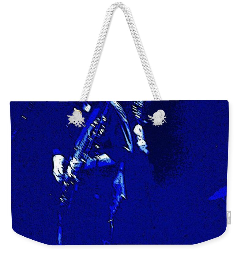 Grateful Weekender Tote Bag featuring the photograph Grateful Dead - Jack Straw by Susan Carella