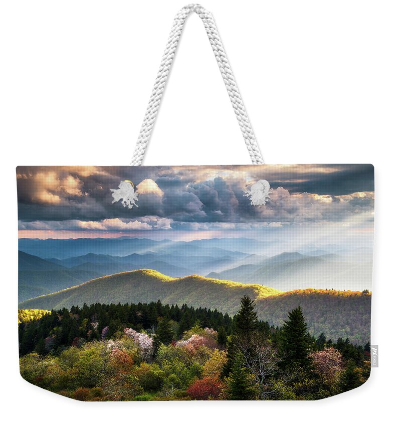 Great Smoky Mountains Weekender Tote Bag featuring the photograph Great Smoky Mountains National Park - The Ridge by Dave Allen