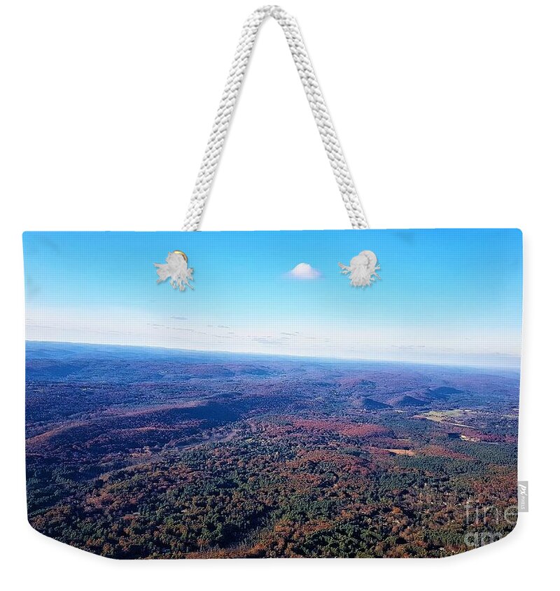 Skyline Weekender Tote Bag featuring the photograph Greenery by Brianna Kelly