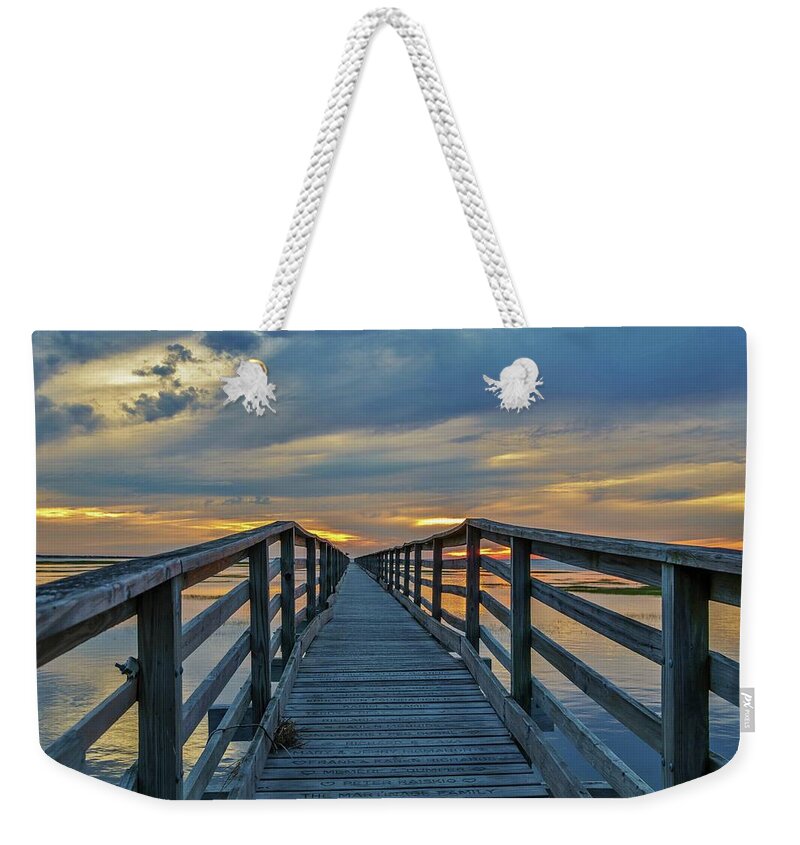 Grey's Beach Weekender Tote Bag featuring the photograph Grey's Beach Sunset No 3 by Marisa Geraghty Photography