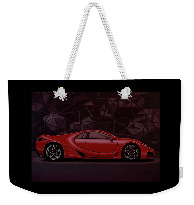 Gta Spano Weekender Tote Bag featuring the painting GTA Spano 2010 Painting by Paul Meijering