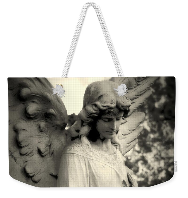 Guardian Angel Weekender Tote Bag featuring the photograph Guardian Angel Watching Over by James DeFazio