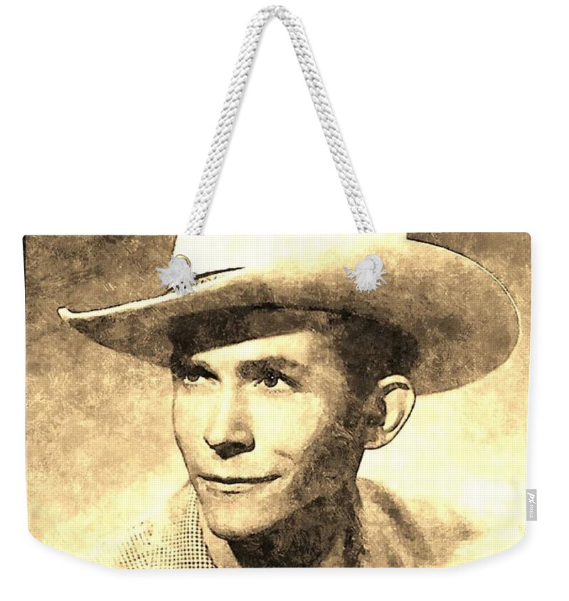 Hank Williams Jr. Weekender Tote Bags