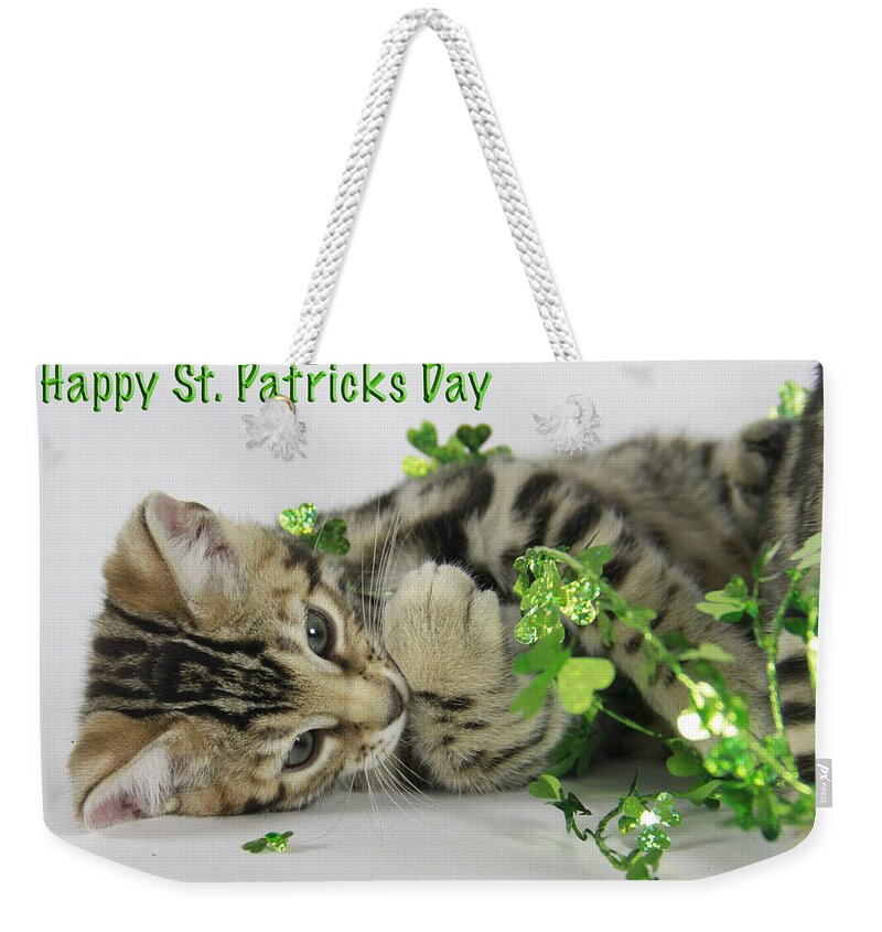 Bengal Weekender Tote Bag featuring the photograph Happy St. Patricks Day by Shoal Hollingsworth