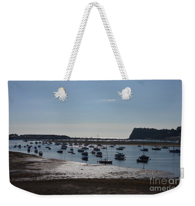 Boats Weekender Tote Bag featuring the photograph Harbour by Andy Thompson