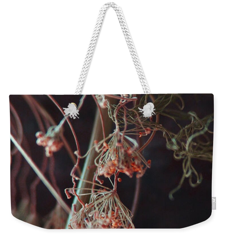 Flowers Weekender Tote Bag featuring the photograph Harmonics... by Arthur Miller