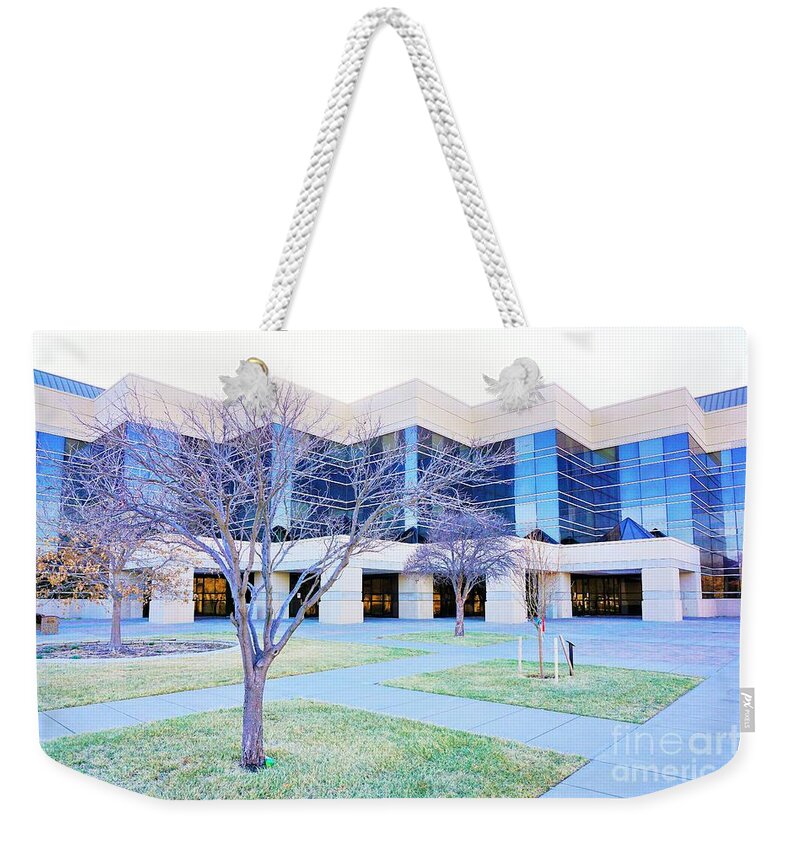 City Weekender Tote Bag featuring the photograph Hays Kansas by Merle Grenz