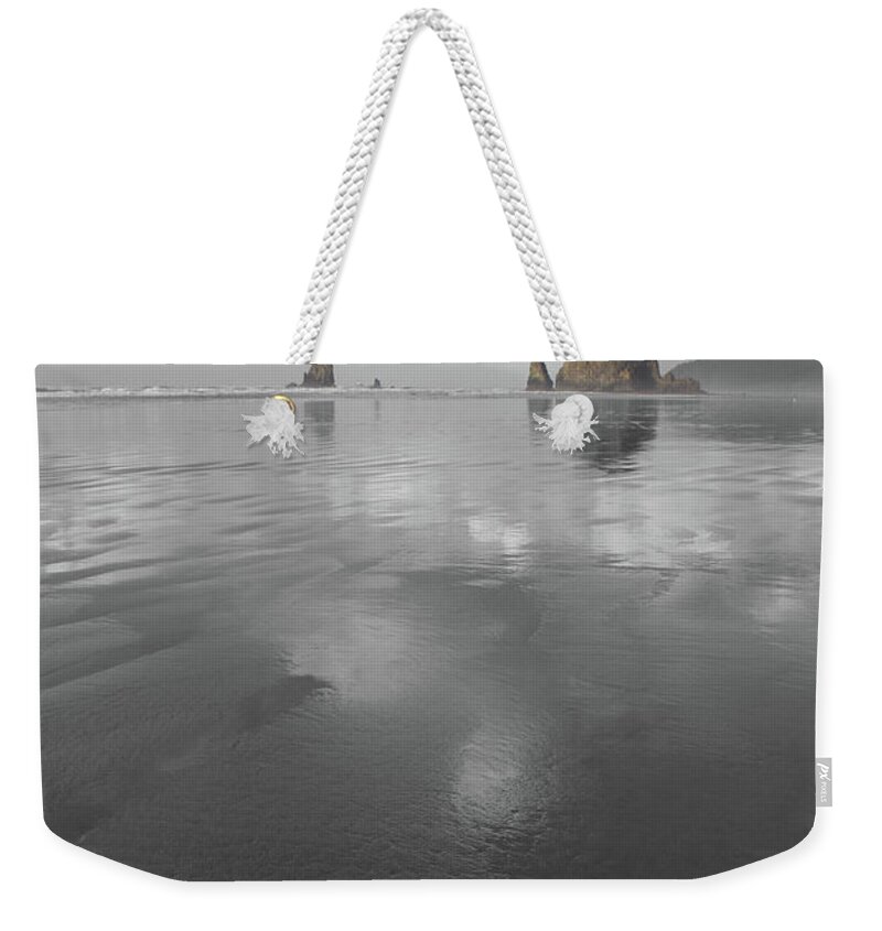 Haystack Shell Weekender Tote Bag featuring the photograph Haystack Shell by Dylan Punke