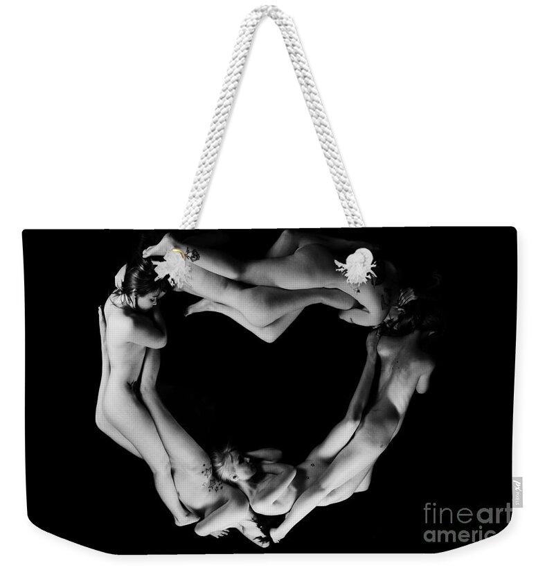 Heart Weekender Tote Bag featuring the photograph Heart Filled by Robert WK Clark