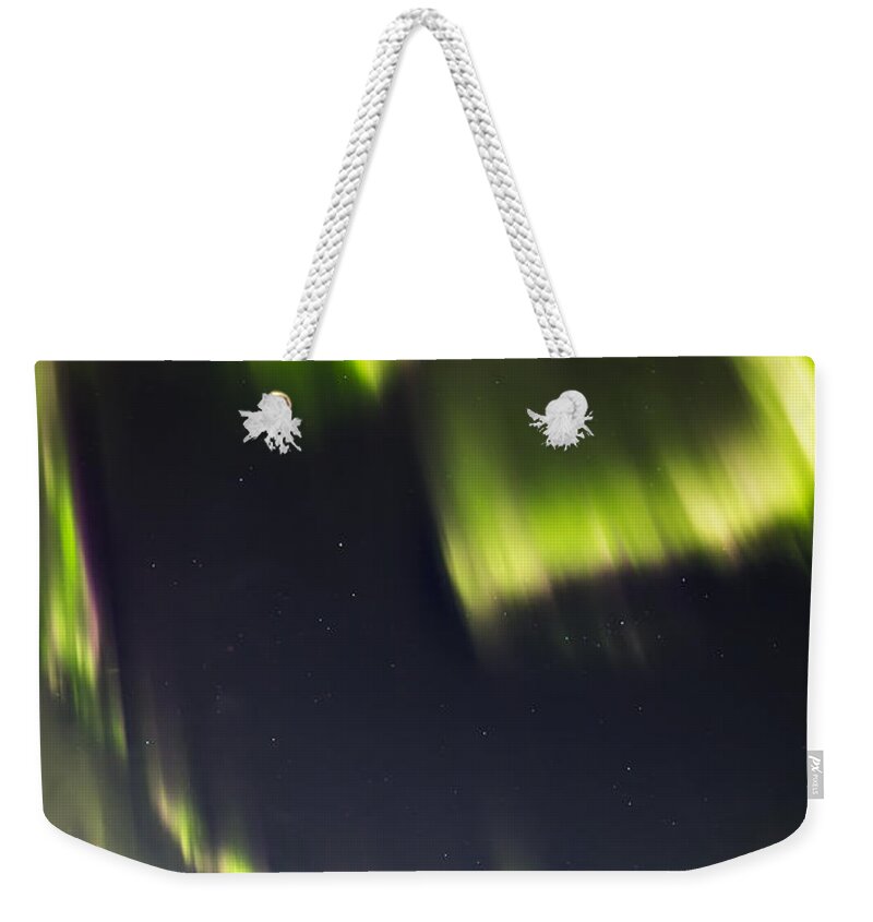  Alaska Weekender Tote Bag featuring the photograph Heart Of Denali by Ed Boudreau