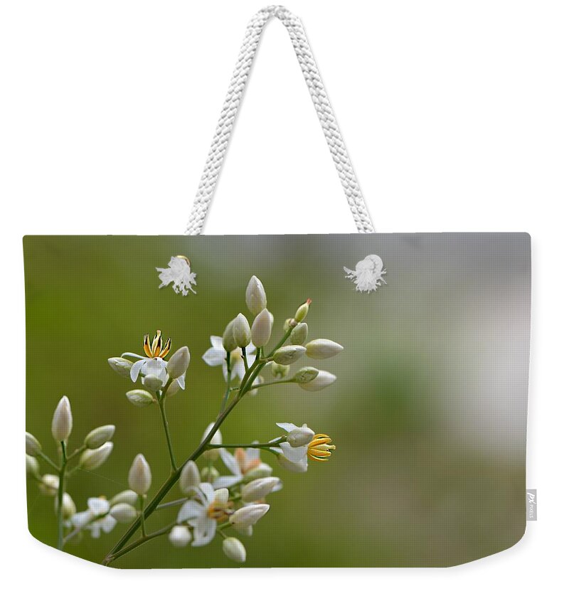 Flowers Weekender Tote Bag featuring the photograph Her Majesty by Carolyn Mickulas