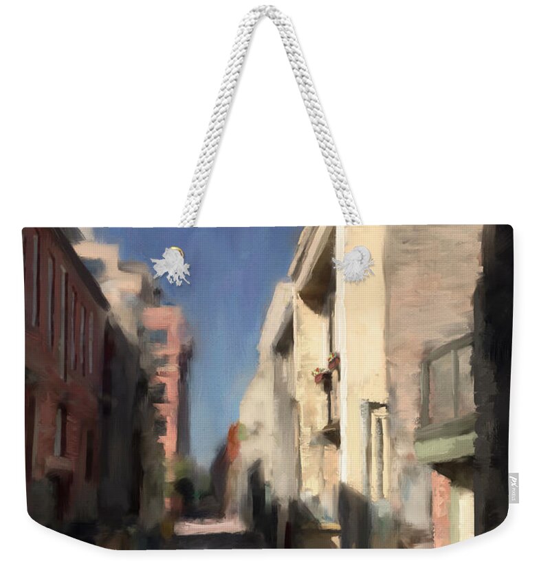 Dwayne Glapion Weekender Tote Bag featuring the digital art Here Comes The Sun by Dwayne Glapion