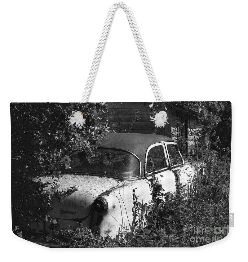 Abandoned Weekender Tote Bag featuring the photograph Hidden Treasure by Richard Rizzo
