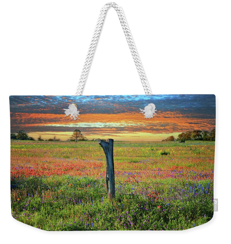 Heaven Weekender Tote Bag featuring the photograph Hill Country Heaven by Lynn Bauer