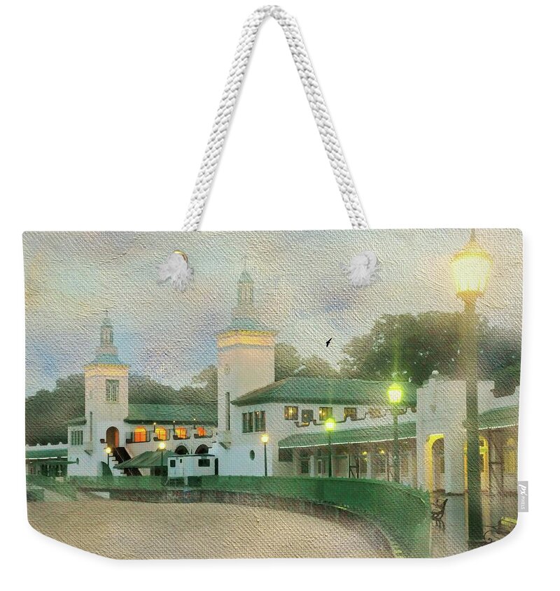 Rye New York Weekender Tote Bag featuring the photograph Historic Playland Park by Diana Angstadt