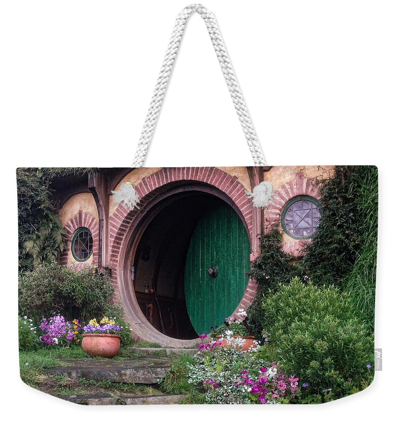 Photograph Weekender Tote Bag featuring the photograph Hobbit House by Richard Gehlbach