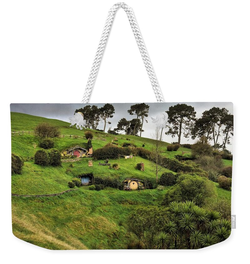 Photograph Weekender Tote Bag featuring the photograph Hobbit Valley by Richard Gehlbach