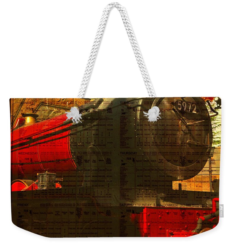 Hogwarts Express Weekender Tote Bag featuring the photograph Hogwarts Express color by David Lee Thompson