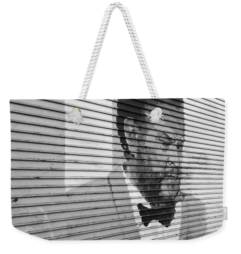 Hollywood Weekender Tote Bag featuring the photograph Hollywood Pull Down 1 by Dorian Hill