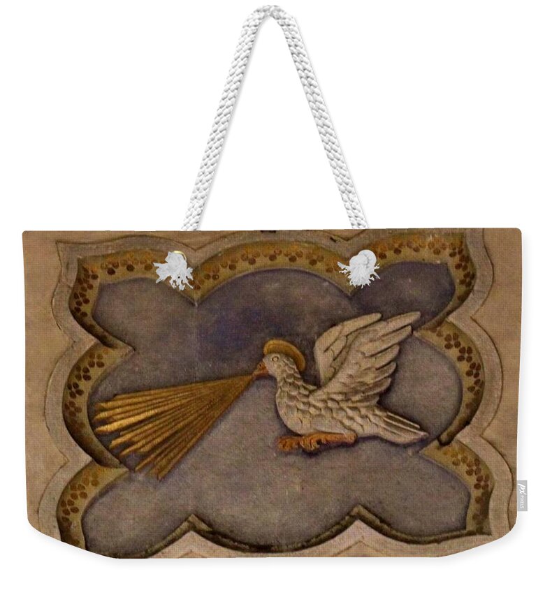 Holy Weekender Tote Bag featuring the photograph Holy Spirit by Melinda Dare Benfield