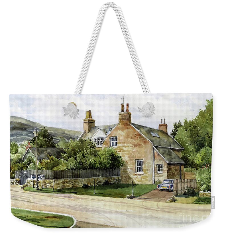 Scotland Weekender Tote Bag featuring the painting Home by William Band