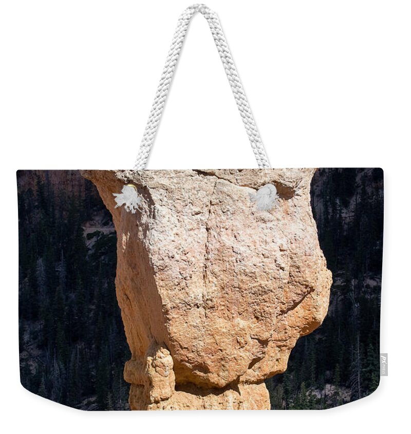 Nature Weekender Tote Bag featuring the photograph Hoodoo in Bryce Canyon by Louise Heusinkveld