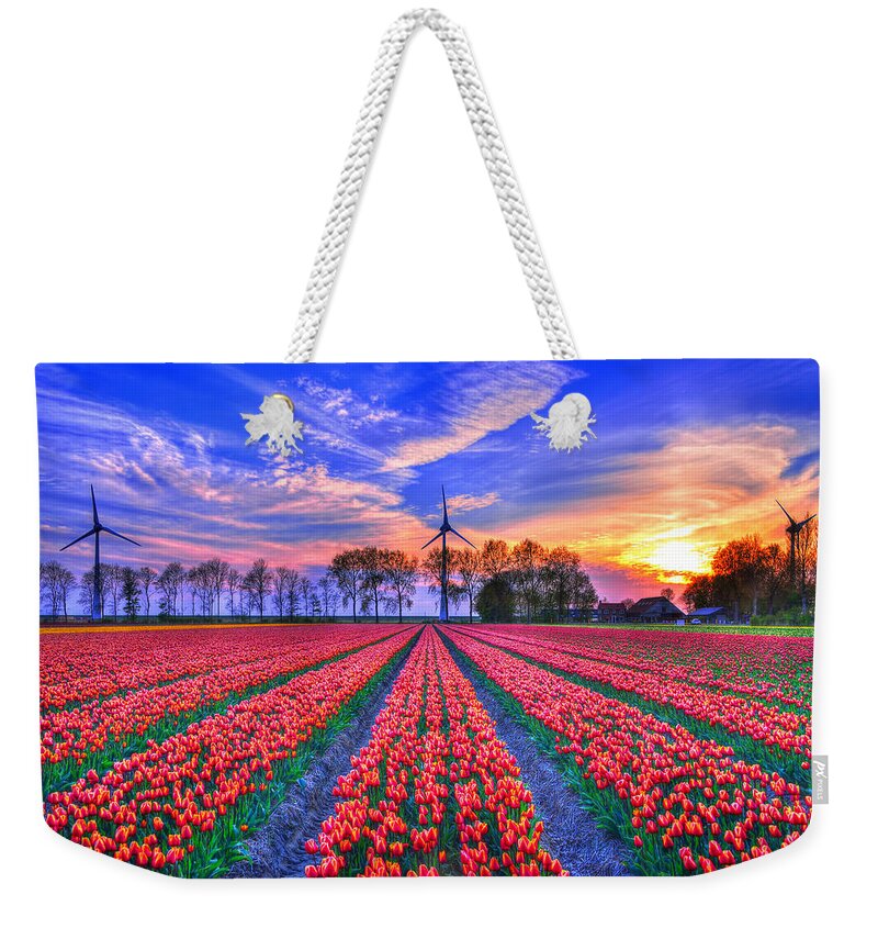 Windmill Weekender Tote Bag featuring the photograph Hope of Spring by Midori Chan