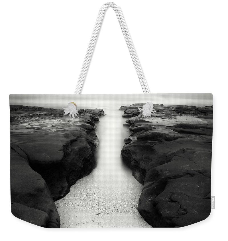 San Diego. San Weekender Tote Bag featuring the photograph Hospitals Reef Misty Morning by William Dunigan