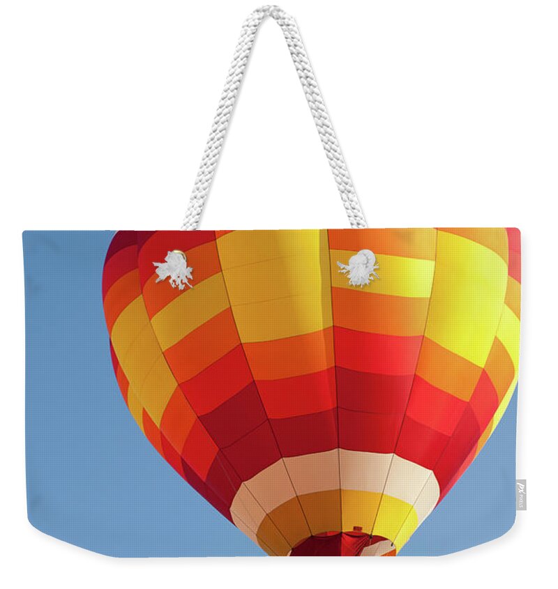 Hot Air Balloon Weekender Tote Bag featuring the photograph Hot Air Balloons #4 by Rich S