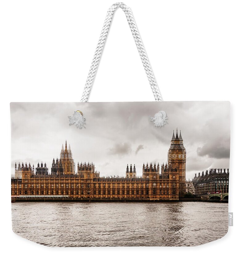 Parliament Weekender Tote Bag featuring the photograph House of Parliament lll by Marcus Karlsson Sall