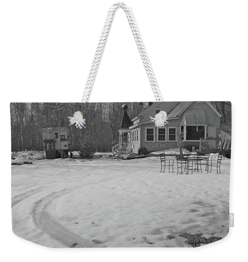 New England Landscape Weekender Tote Bag featuring the photograph Housesitting 40 #1 by George Ramos