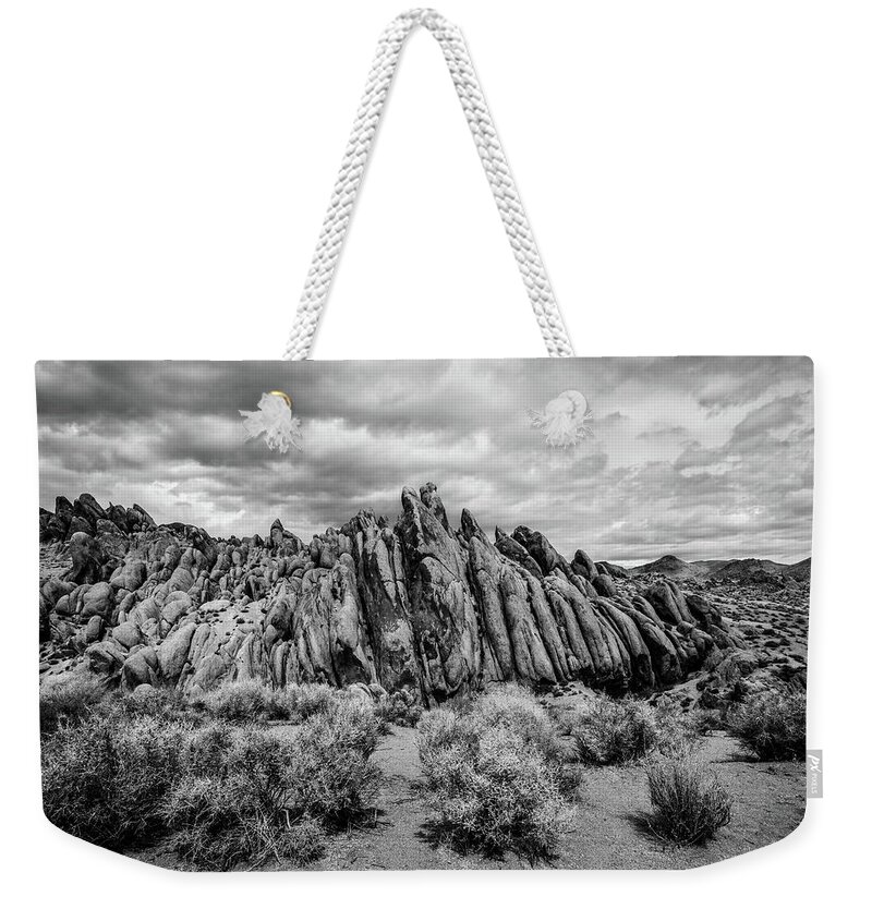 Alabama Hills Weekender Tote Bag featuring the photograph Huddle by Peter Tellone