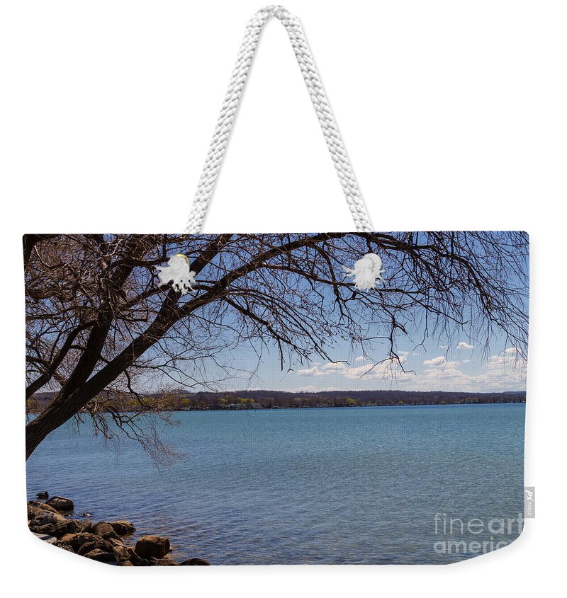 Shade Weekender Tote Bag featuring the photograph Hung Over by William Norton