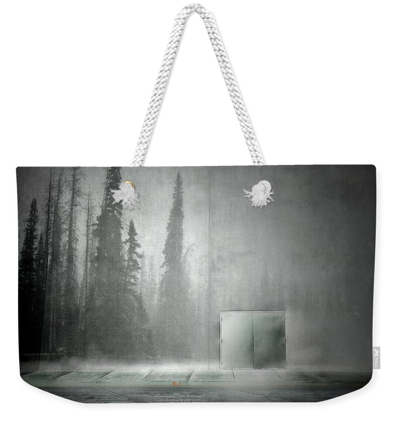 Pine Weekender Tote Bag featuring the photograph I Choose by Mark Ross