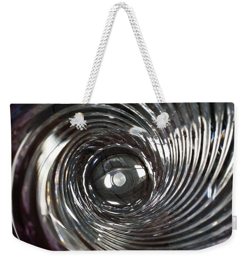 Abstract Reality Weekender Tote Bag featuring the digital art I on U 22 by Scott S Baker