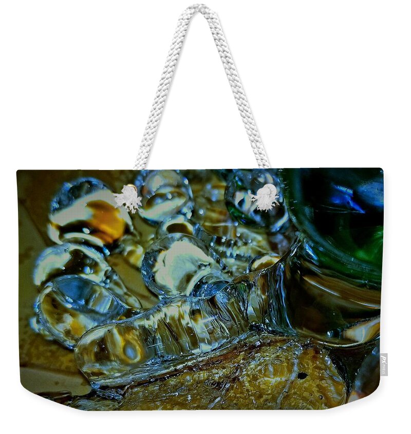 Uther Weekender Tote Bag featuring the photograph Icester Bunny 2 by Uther Pendraggin