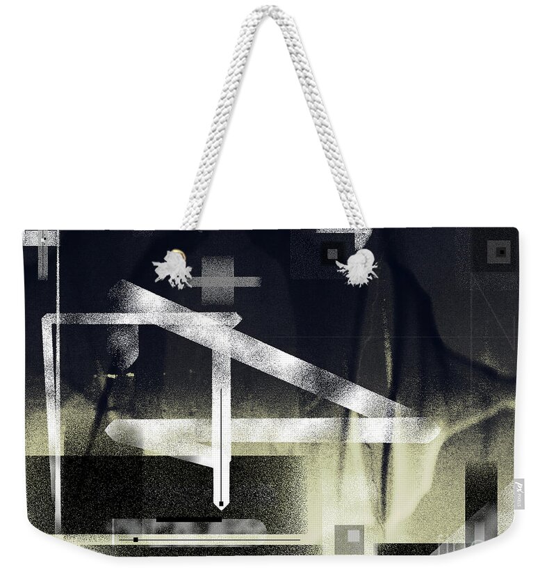 Abstract Weekender Tote Bag featuring the digital art If by Fei A