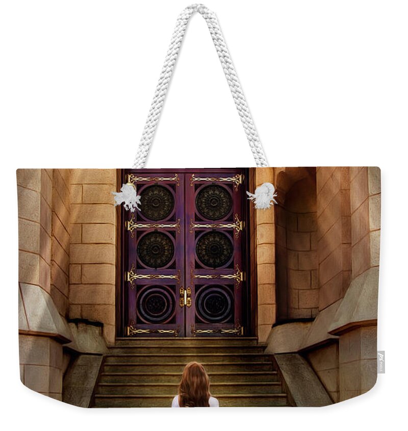 Lds Weekender Tote Bag featuring the painting I'm Going There Some Day by Greg Collins