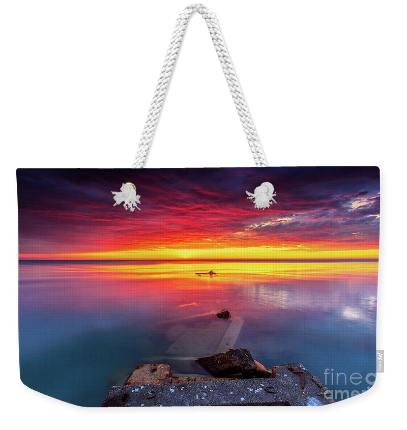 Atwater Beach Weekender Tote Bag featuring the photograph Imagination is the Beginning of Creation by Andrew Slater