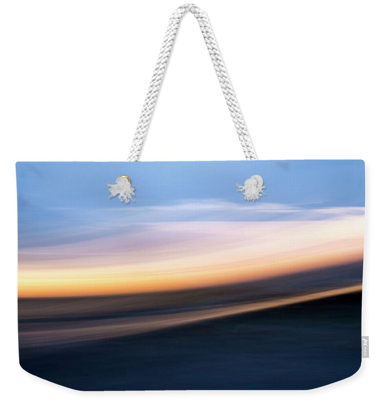 Impressionism Weekender Tote Bag featuring the photograph Impressions of the Sea by Mary Lee Dereske