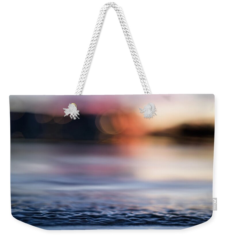 Wave Weekender Tote Bag featuring the photograph In-between Days by Laura Fasulo