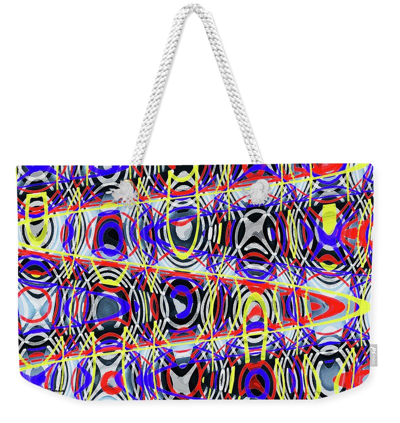 In Front Of A Stormy Night Weekender Tote Bag featuring the digital art In Front Of A Stormy Night by Tom Janca