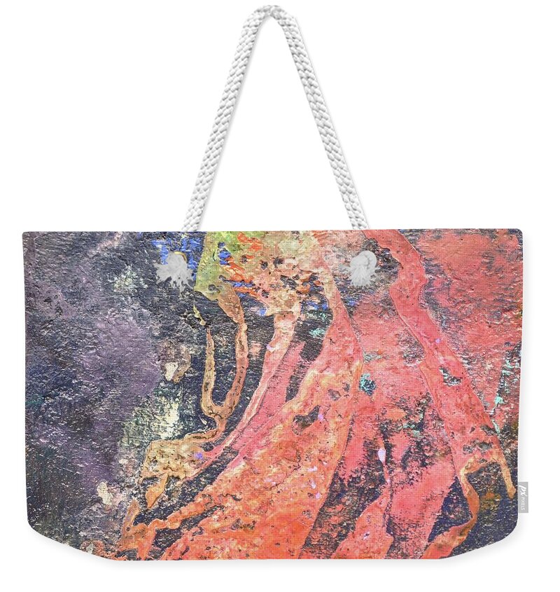 Landscape Weekender Tote Bag featuring the painting In his secret heart by Eduard Meinema