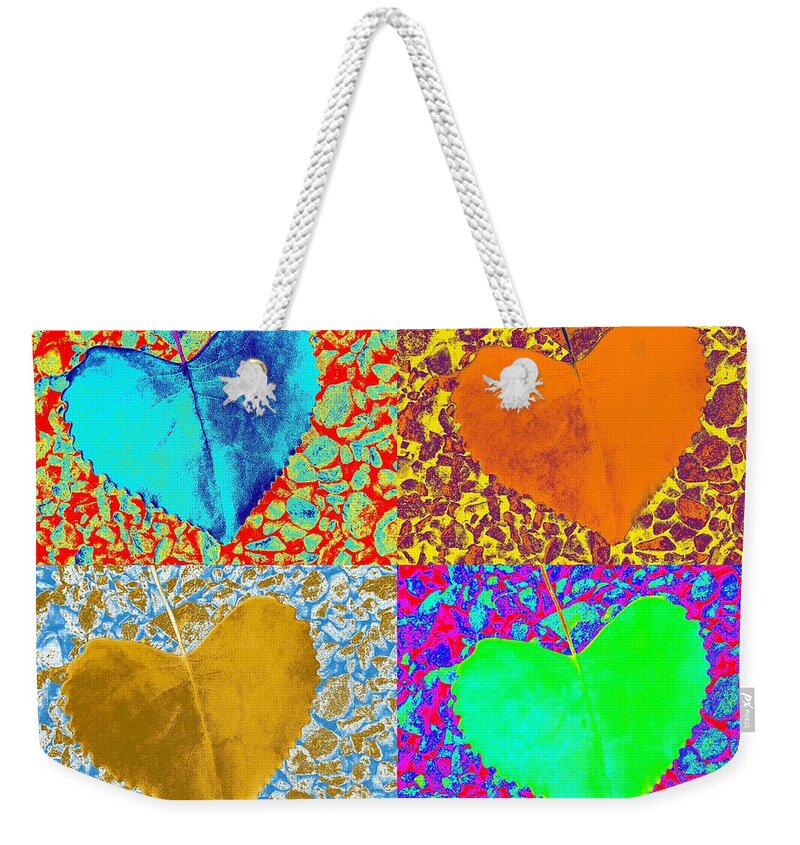 Nature Weekender Tote Bag featuring the photograph In Love - For YOU by Juergen Weiss
