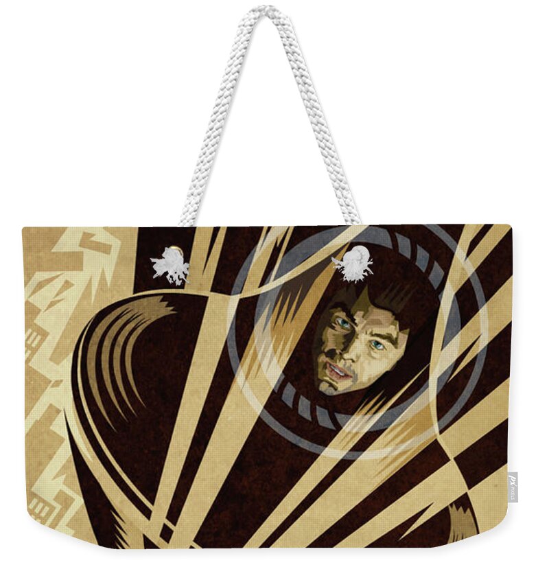 Inception Movie Print Weekender Tote Bag featuring the digital art Inception Movie Poster by Garth Glazier
